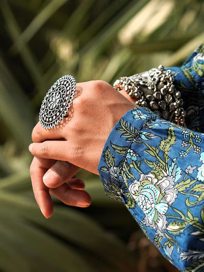 Elegant 2Tear Maxi Dress, Handmade with Premium Cotton