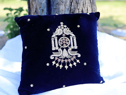 Dark Velvet Cushion Covers , Handmade with Premium Velvet